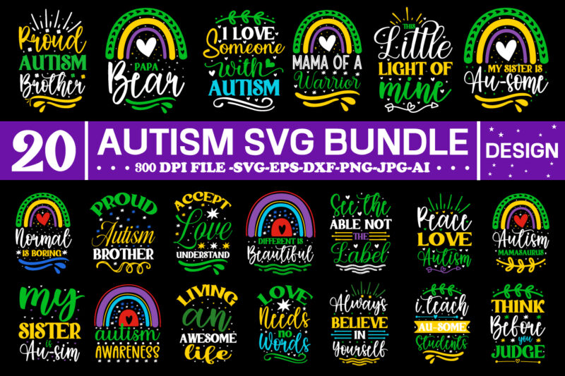 Autism SVG Bundle, Autism Svg Bundle, Autism Awareness Svg, Autism Quote Svg, Au-Some Svg, Autism Mom Svg, Puzzle Svg, Autism Ribbon Svg, Instant Download,Autism Svg Bundle, Autism Awareness Svg, Autism