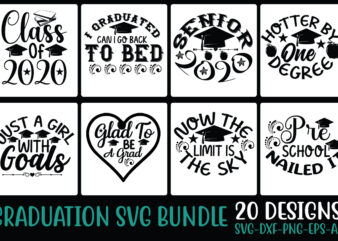 Graduation SVG Bundle SVG Cut File t shirt design template