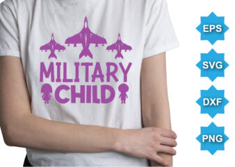 Military Child, Purple up for military kids dandelion flower vector cancer awareness Month of the Military Child typography t-shirt design veterans shirt