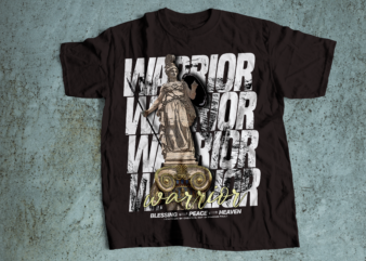 WARRIOR tshirt design t-shirt design bundle, urban streetstyle, pop culture, urban clothing, t-shirt print design, shirt design, streetwear t shirt design