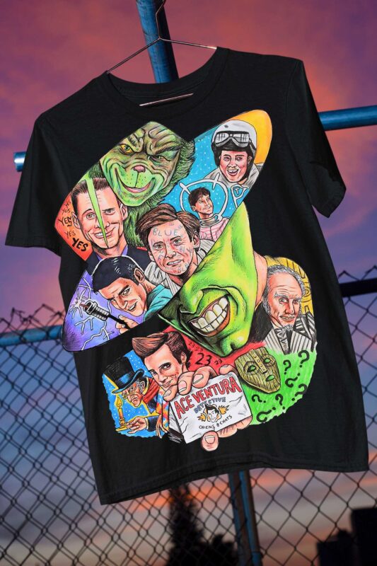 Famous Collage Epic Characters Famous Caricatures Street Wear Bundles