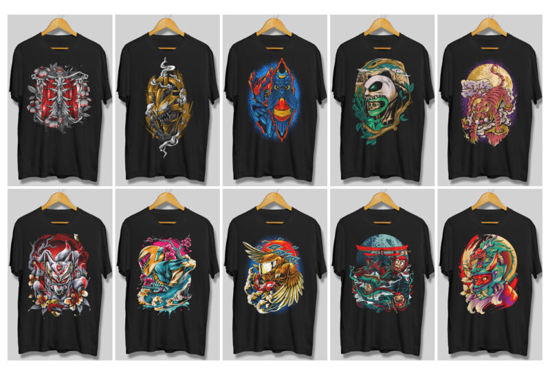 Japanese Culture Illustrations - Buy t-shirt designs