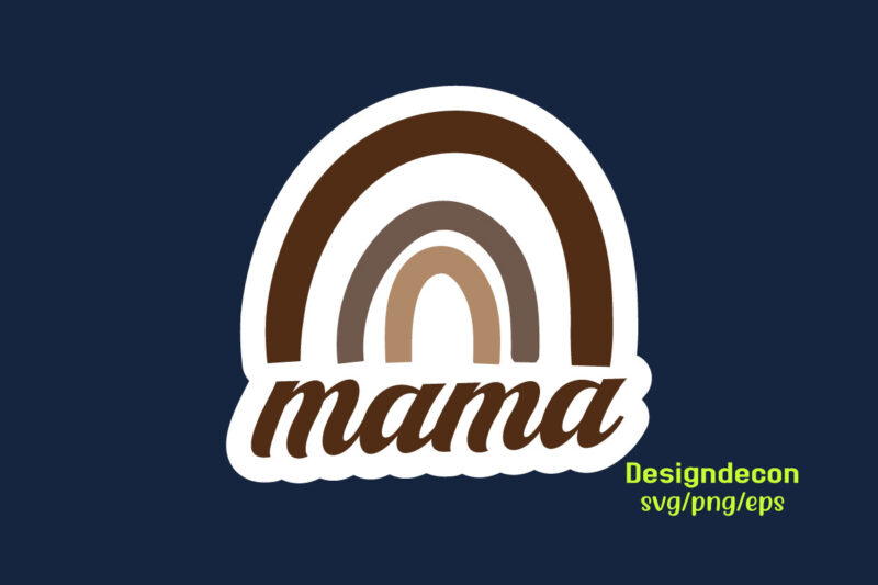 Mom Mama Mommy Mother’s Day Retro Stickers Bundle Svg