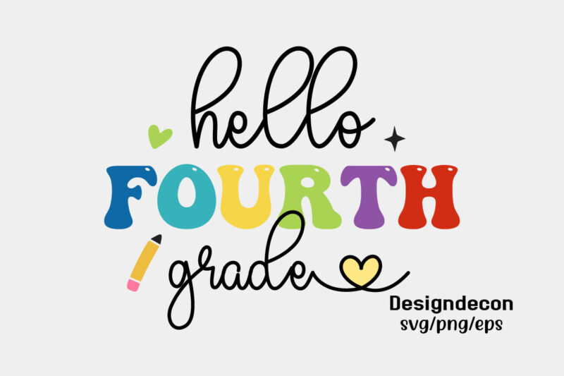 Retro Back to School first day of school quotes typographic heart lettering art designs Bundle T-shirt Svg