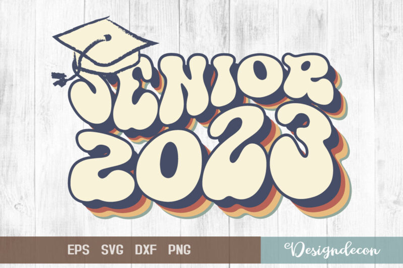 Retro groovy wavy vintage Graduation, 70's graduation, Senior 70's SVG Bundle, graduation tshirt svg, graduation sayings bundle svg, retro svg bundle, senior 2023, graduation 2023, cut files t shirt vector