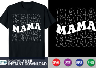 Retro Mama SVG, Blessed Mom svg, Mom Shirt svg, Mom Life svg, Mother’s Day, Mom svg, Gift for Mom, Cut File for Cricut t shirt design online