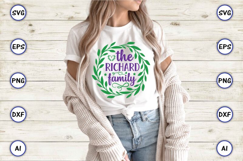 The Richard family,Monogram SVG Bundle, t-shirt,Monogram t-shirt, Monogram vector, Monogram svg vector, Monogram design, Monogram bundle, Monogram t-shirt design,Monogram Alphabets, Monogram Letters SVG, Digital Download, Cricut, Silhouette, circle svg bundle,