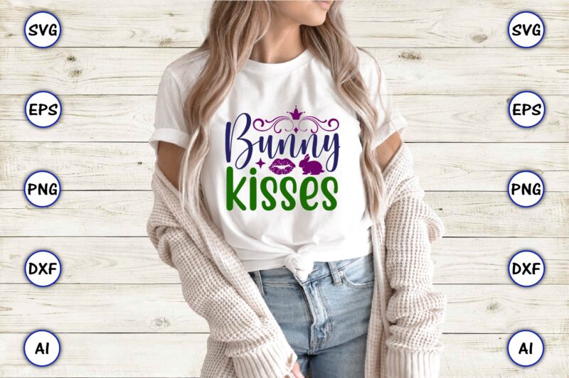 Bunny kisses,Easter,Easter bundle Svg,T-Shirt, t-shirt design, Easter t-shirt, Easter vector, Easter svg vector, Easter t-shirt png, Bunny Face Svg, Easter Bunny Svg, Bunny Easter Svg, Easter Bunny Svg,Easter Bundle Svg,