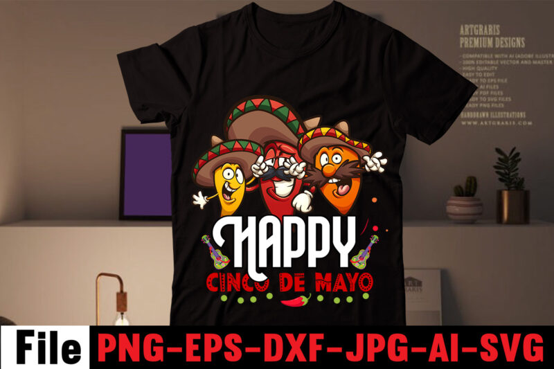 Happy Cinco de mayo T-shirt Design,Avo great day! T-shirt Design,cinco de mayo t shirt design, anime t shirt design, t shirts, shirt, t shirt for men, t shirt design, custom