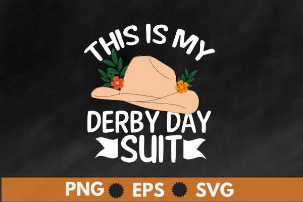 This is my derby day suit t-shirt design vector, vintage, kentucky, retro, horse racing, derby t-shirt design vector,horse, derby, racing