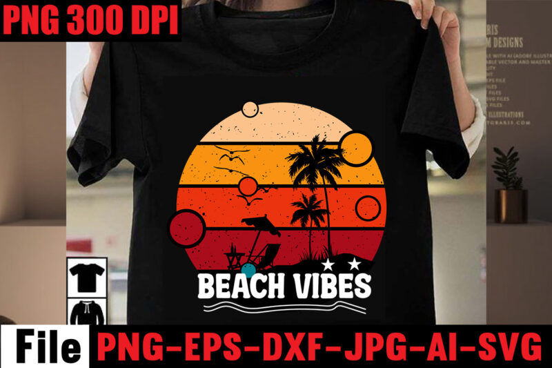 Beach Vibes T-shirt Design,Aloha! Tagline Goes Here T-shirt Design,Designs bundle, summer designs for dark material, summer, tropic, funny summer design svg eps, png files for cutting machines and print t