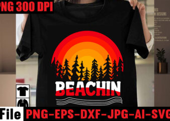 Beachin T-shirt Design,Beach Vibes T-shirt Design,Aloha! Tagline Goes Here T-shirt Design,Designs bundle, summer designs for dark material, summer, tropic, funny summer design svg eps, png files for cutting machines and