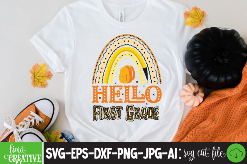 Hello First Grade Sublimation PNG Design,Teacher PNG, Teacher Name Frame PNG, Pencil Apple Coffee Rule Frame Name, File Design for Sublimation Or Print, digital DownloadTeachers Change The World Png Sublimation