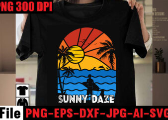 Sunny Daze T-shirt Design,Make waves T-shirt Design,Aloha! Tagline Goes Here T-shirt Design,Designs bundle, summer designs for dark material, summer, tropic, funny summer design svg eps, png files for cutting machines