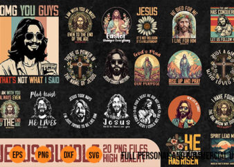19 Jesus Designs Sublimation Bundle