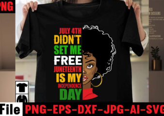 July 4th Didn’t Set Me Free Juneteenth Is My Independence T-shirt Design,Black History Is World History T-shirt Design,2023 african, american svg bundle ,african american t shirt design, bundle black african