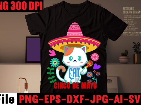 Cat cinco de mayo t-shirt design,avo great day! t-shirt design,cinco de mayo t shirt design, anime t shirt design, t shirts, shirt, t shirt for men, t shirt design, custom