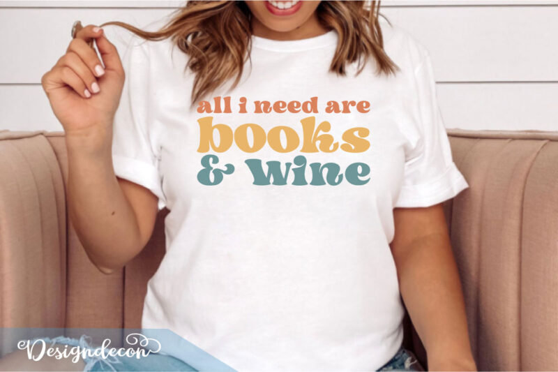 Retro wavy letters reading, Book lover, reader life, funny readers read sublimation t-shirt, wood sign, library décor, bundle svg