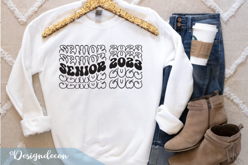 Retro groovy wavy vintage Graduation, 70's graduation, Senior 70's SVG Bundle, graduation tshirt svg, graduation sayings bundle svg, retro svg bundle, senior 2023, graduation 2023, cut files t shirt vector