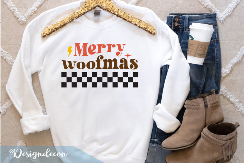 retro groovy wavy, Christmas quotes bundle, winter svg, Christmas svg, holiday svg, t-shirt design printable files