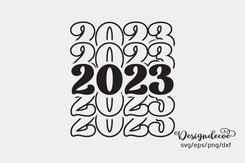 Retro wavy groovy new year svg, cut files t shirt vector graphic, new year tshirt svg, New Year Sayings bundle svg, Retro Svg Bundle, new year fun, new year party