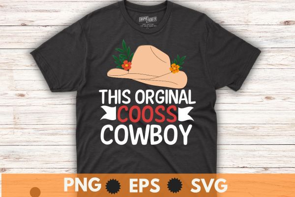 This orginal cooss cowboy T-Shirt design vector,horse, derby, racing, horses, funny,Vintage, Kentucky, Retro, Horse Racing
