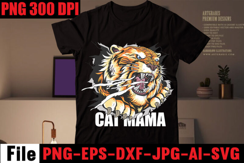 Cat Mama T-shirt Design,Cat Fish T-shirt Design,Cat svg vector for t-shirt bundle,cat design cake cat designer clothes ,cat design tattoo cat design ideas ,cat design nails cat design drawing, cat