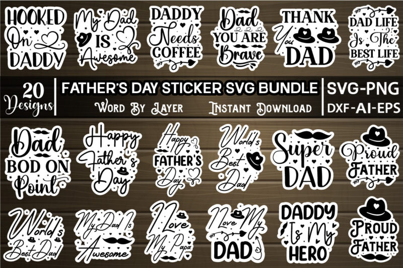 Fathers Day Sticker SVG Bundle father's day sticker svg bundle,father's day sticker, father's day sticker bundle, father's day bundle,dad sticker svg bundle, dad sticker bundle,Dad sticker svg,Father's Day Svg Bundle,