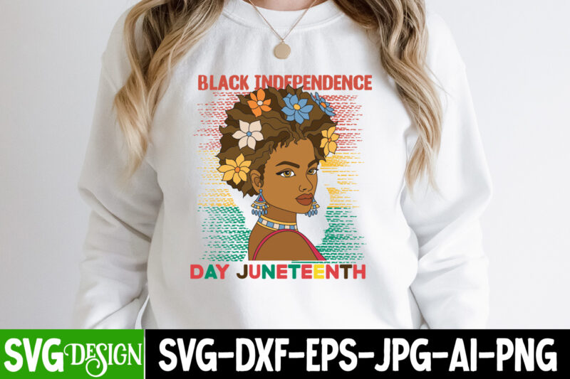 Black Independence Day Juneteenth T-Shirt Design, Black Independence Day Juneteenth SVG Cut File, Juneteenth SVG Bundle - Black History SVG - Juneteenth 1865, Juneteenth SVG Bundle - Black History SVG
