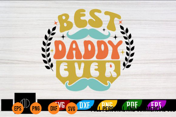 15 Retro Father’s Day Svg Bundle