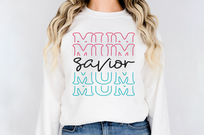 Mother’s Day Stacked SVG Bundle, Mom Designs