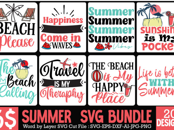 Summer svg bundle, beach svg bundle, summer t-shirt bundle, summer svg bundle, beach vibes t-shirt design, beach vibes svg cut file, summer bundle png, summer png, hello summer png, summer