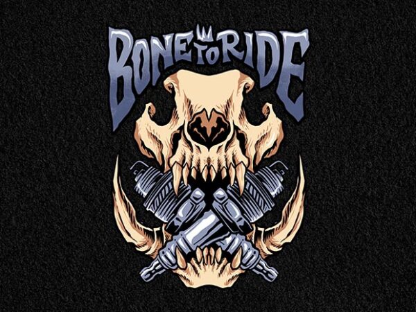 bone head t shirt template