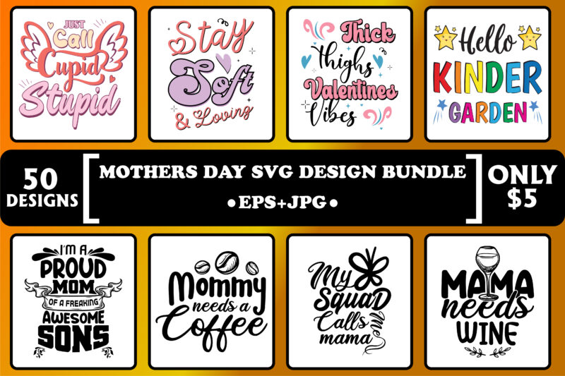 Happy Mother’s day shirt bundle print template, typography design for mom mommy mama daughter grandma girl women aunt mom life child best mom adorable shirt