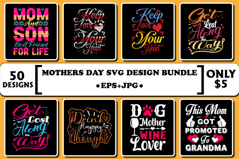 Mother’s day shirt bundle print template, typography design for mom mommy mama daughter grandma girl women aunt mom life child best mom adorable shirt