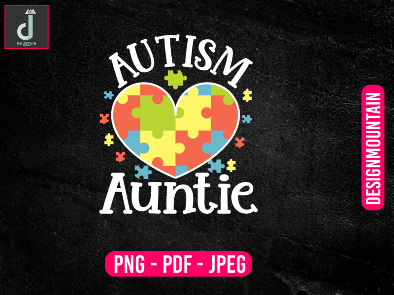 Autism Bundle design, Autism Awareness Png, Autism Png design