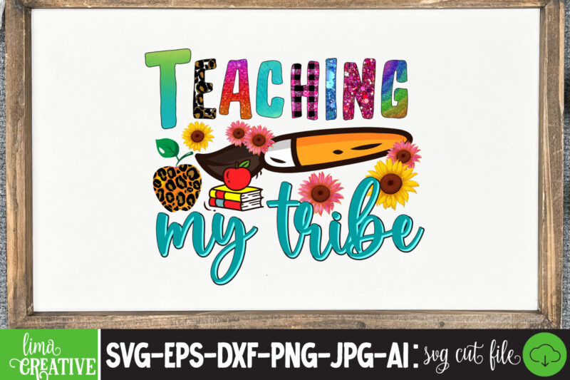 Teacher Sublimation PNG Design 10 Design Bundle,Teacher PNG, Teacher Name Frame PNG, Pencil Apple Coffee Rule Frame Name, File Design for Sublimation Or Print, digital DownloadTeachers Change The World Png