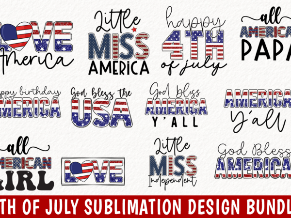 4th of july png sublimation bundle