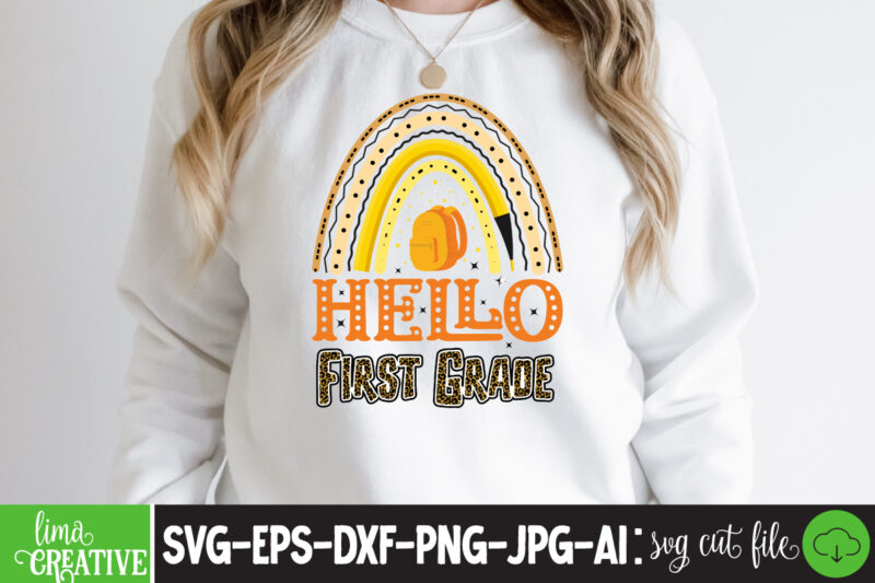 Hello First Grade Sublimation PNG Design,Teacher PNG, Teacher Name Frame PNG, Pencil Apple Coffee Rule Frame Name, File Design for Sublimation Or Print, digital DownloadTeachers Change The World Png Sublimation