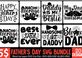 DAD T-Shirt Design bundle,happy father’s day SVG bundle, Father’s t-shirt design,father’s 20 design , DAD Tshirt Bundle, DAD SVG Bundle , Fathers Day SVG Bundle, dad tshirt, father’s day t