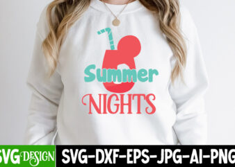 Summer Nights T-Shirt Design, Summer Nights SVG Cut File, Summer SVG Bundle,Summer Sublimation Bundle,Beach SVG Design Summer Bundle Png, Summer Png, Hello Summer Png, Summer Vibes Png, Summer Holiday Png,