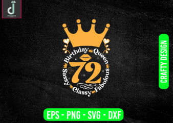 Birthday queen sassy classy fabulous svg design, birthday diva svg png pdf,birthday svg png pdf