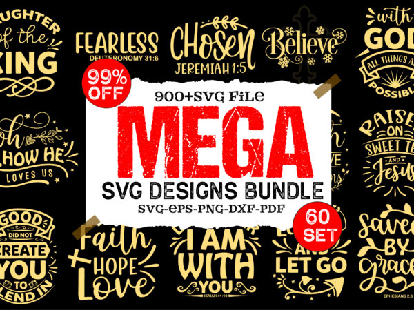 Mega svg design bundle