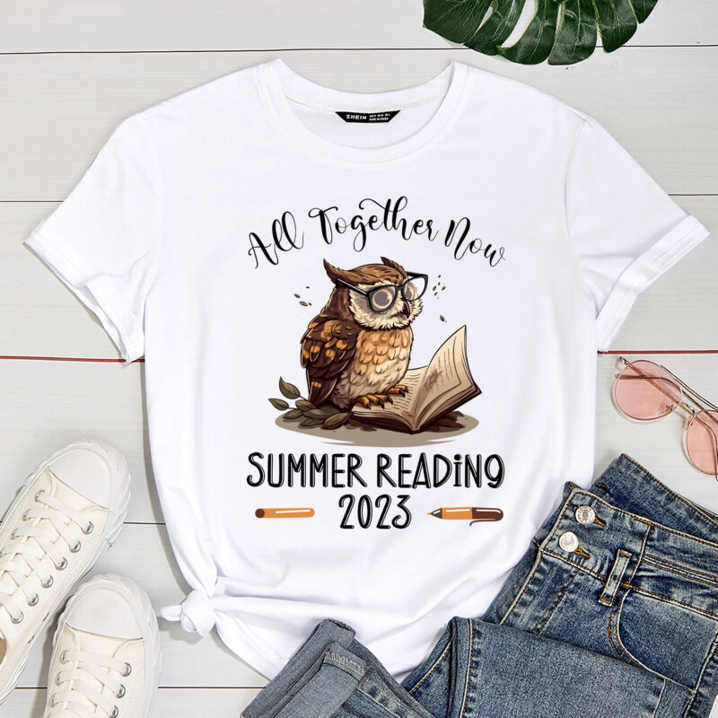 All Together Now Summer Reading 2023 Book Kids Owl Reading Book PC