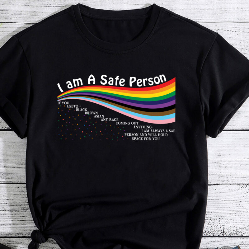 Ally Safe Person LGBTQ Rainbow Transgender Equality Space Pride PC