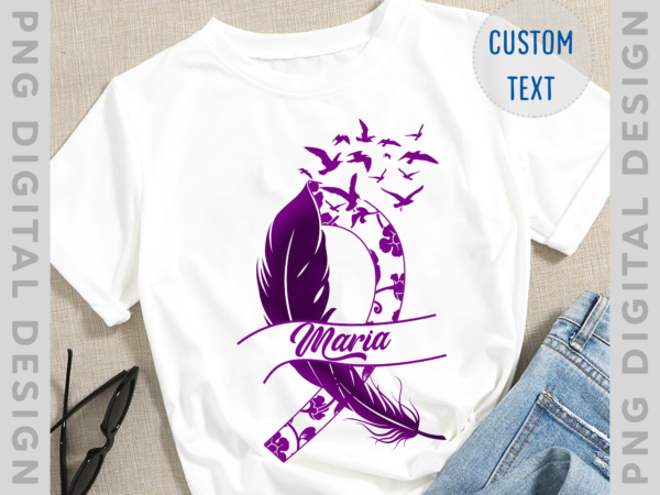 Alzheimer_s awareness png file for shirt, alzheimer_s desease awarness month design, purple ribbon, instant download hh
