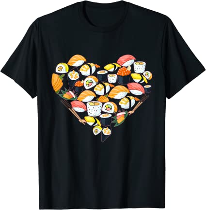 15 Sushi shirt Designs Bundle For Commercial Use, Sushi T-shirt, Sushi png file, Sushi digital file, Sushi gift, Sushi download, Sushi design