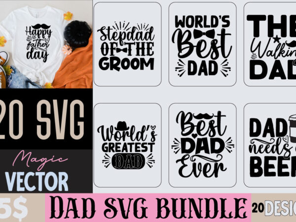 Dad svg bindle,dad svg, top dad svg, cheer dad svg, dad svg free, girl dad svg, baseball dad svg, football dad svg, free dad svg files for cricut, softball dad t shirt vector illustration