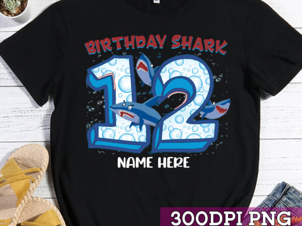 Birthday boys shark ocean shark b-day t-shirt, shark birthday, birthday gift, funny shark, gift for kid tc