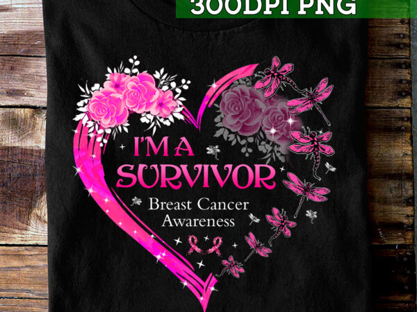 Breast cancer awareness png file for shirt, dragonfly design, breast cancer warrior png, pink ribbon, gift for mom instant download hc